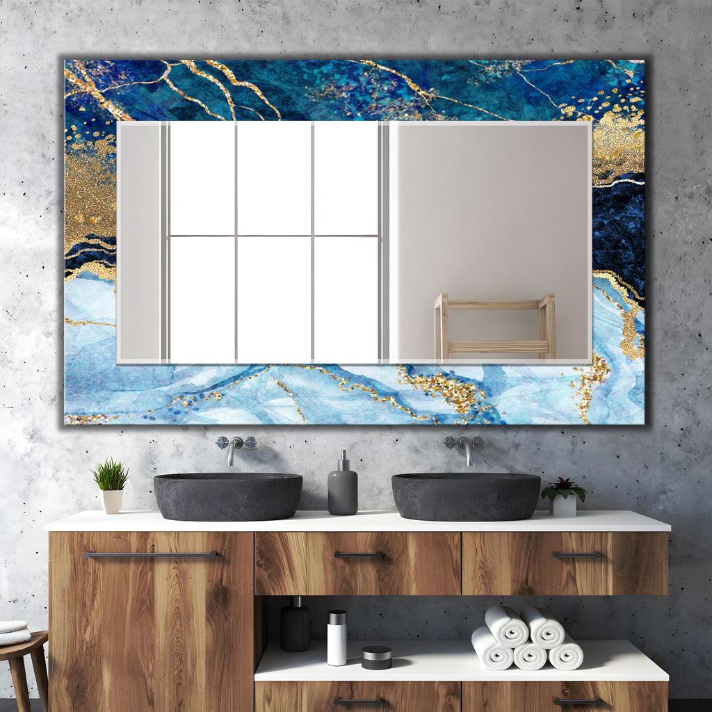 Customizable Mirror, Wall Art as Mirror | Decorative Mirror | Large Statement Mirror