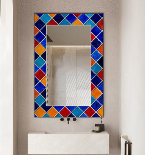 Customizable Mirror, Wall Art as Mirror | Decorative Mirror | Large Statement Mirror