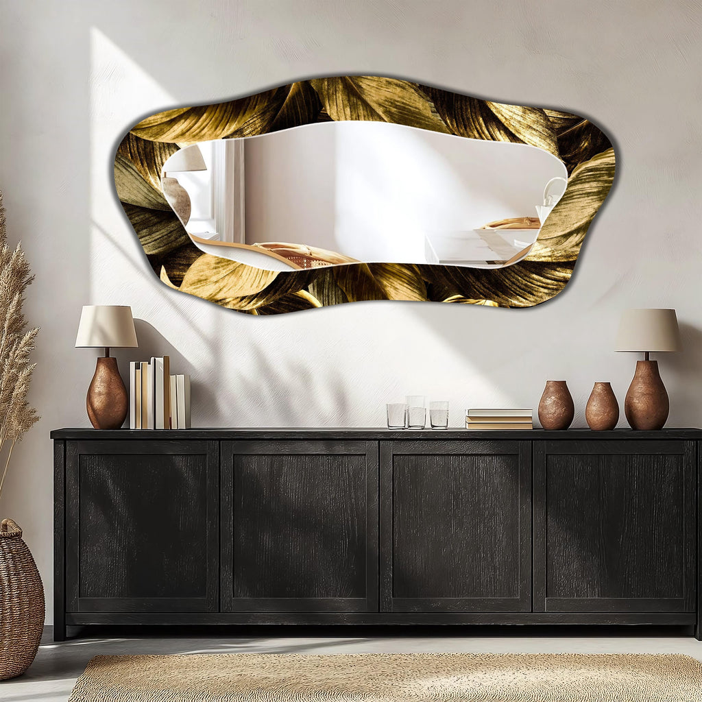 Customizable Mirror, Wall Art as Mirror | Decorative Mirror | Large Statement Mirror