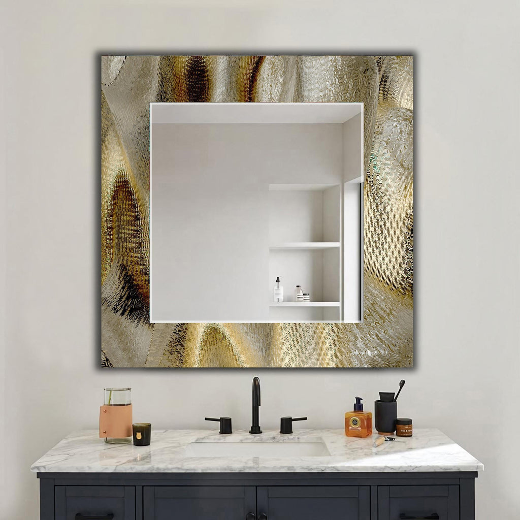 Customizable Mirror, Wall Art as Mirror | Decorative Mirror | Large Statement Mirror
