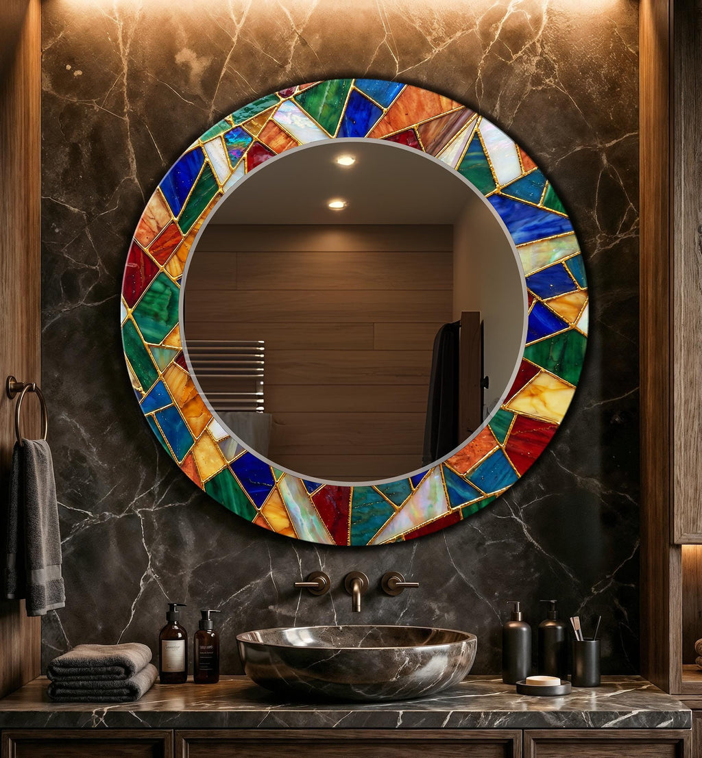 Customizable Mirror, Wall Art as Mirror | Decorative Mirror | Large Statement Mirror