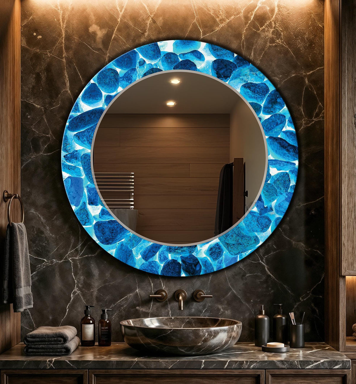 Customizable Mirror, Wall Art as Mirror | Decorative Mirror | Large Statement Mirror