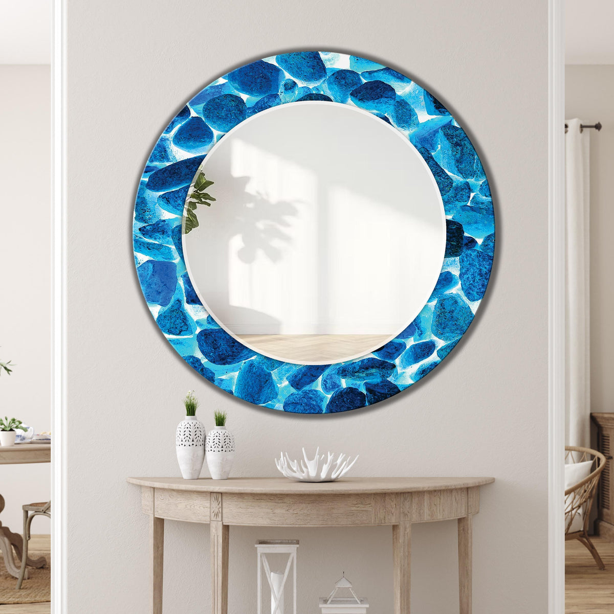 Customizable Mirror, Wall Art as Mirror | Decorative Mirror | Large Statement Mirror
