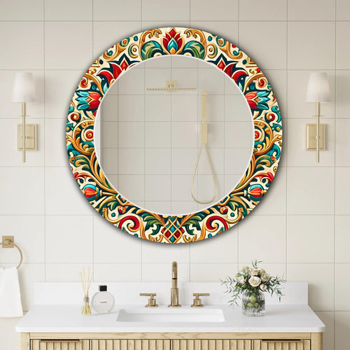 Customizable Mirror, Wall Art as Mirror | Decorative Mirror | Large Statement Mirror