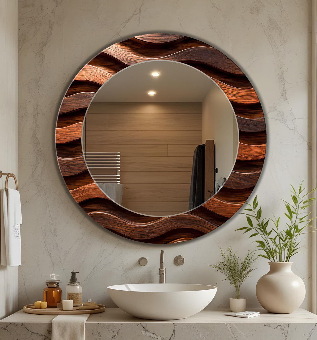Customizable Mirror, Wall Art as Mirror | Decorative Mirror | Large Statement Mirror