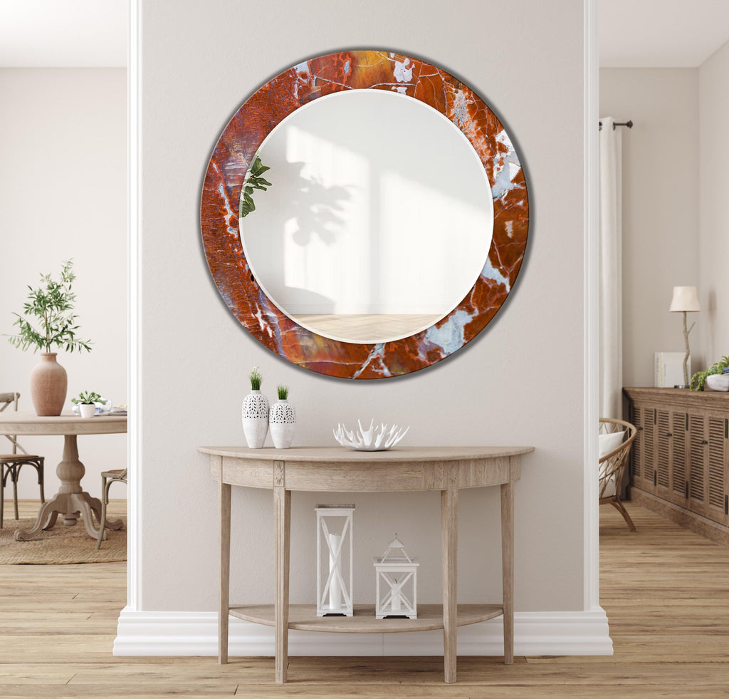 Customizable Mirror, Wall Art as Mirror | Decorative Mirror | Large Statement Mirror