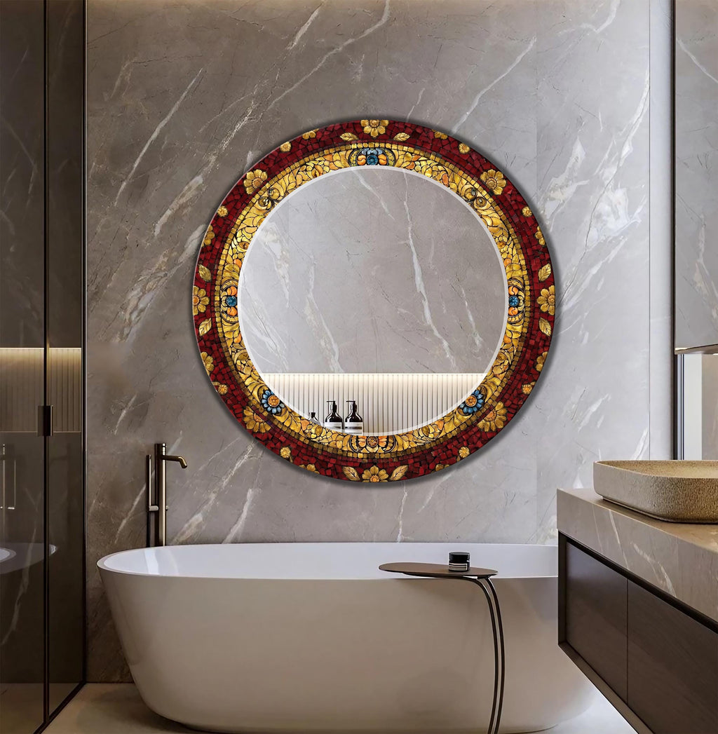 Customizable Mirror, Wall Art as Mirror | Decorative Mirror | Large Statement Mirror