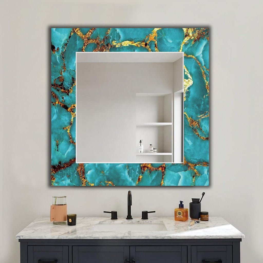 Customizable Mirror, Wall Art as Mirror | Decorative Mirror | Large Statement Mirror