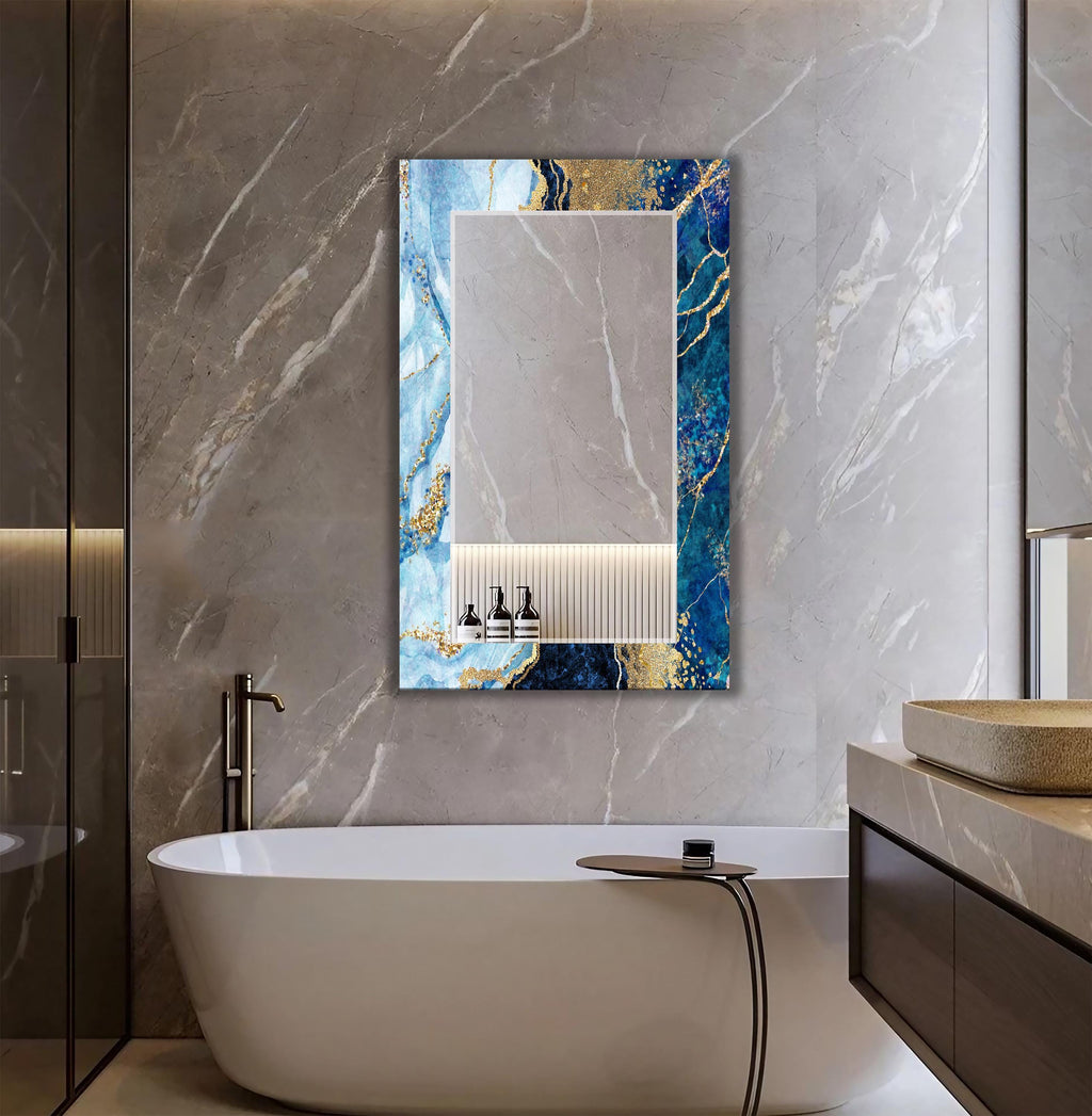 Customizable Mirror, Wall Art as Mirror | Decorative Mirror | Large Statement Mirror