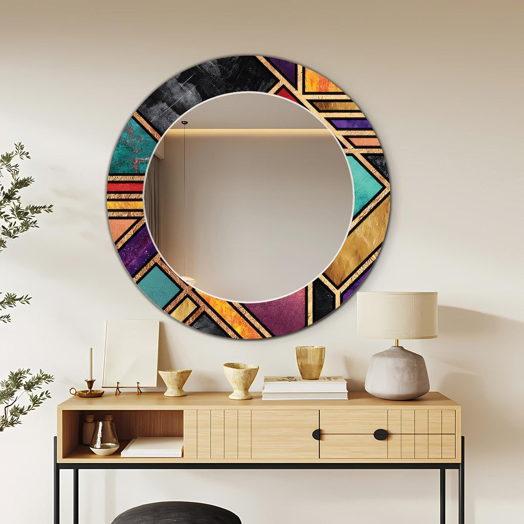 Customizable Mirror, Wall Art as Mirror | Decorative Mirror | Large Statement Mirror