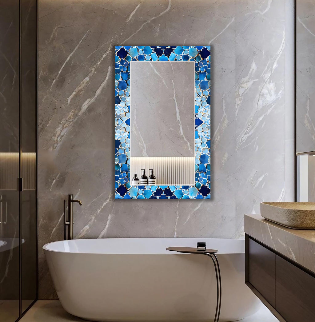 Customizable Mirror, Wall Art as Mirror | Decorative Mirror | Large Statement Mirror