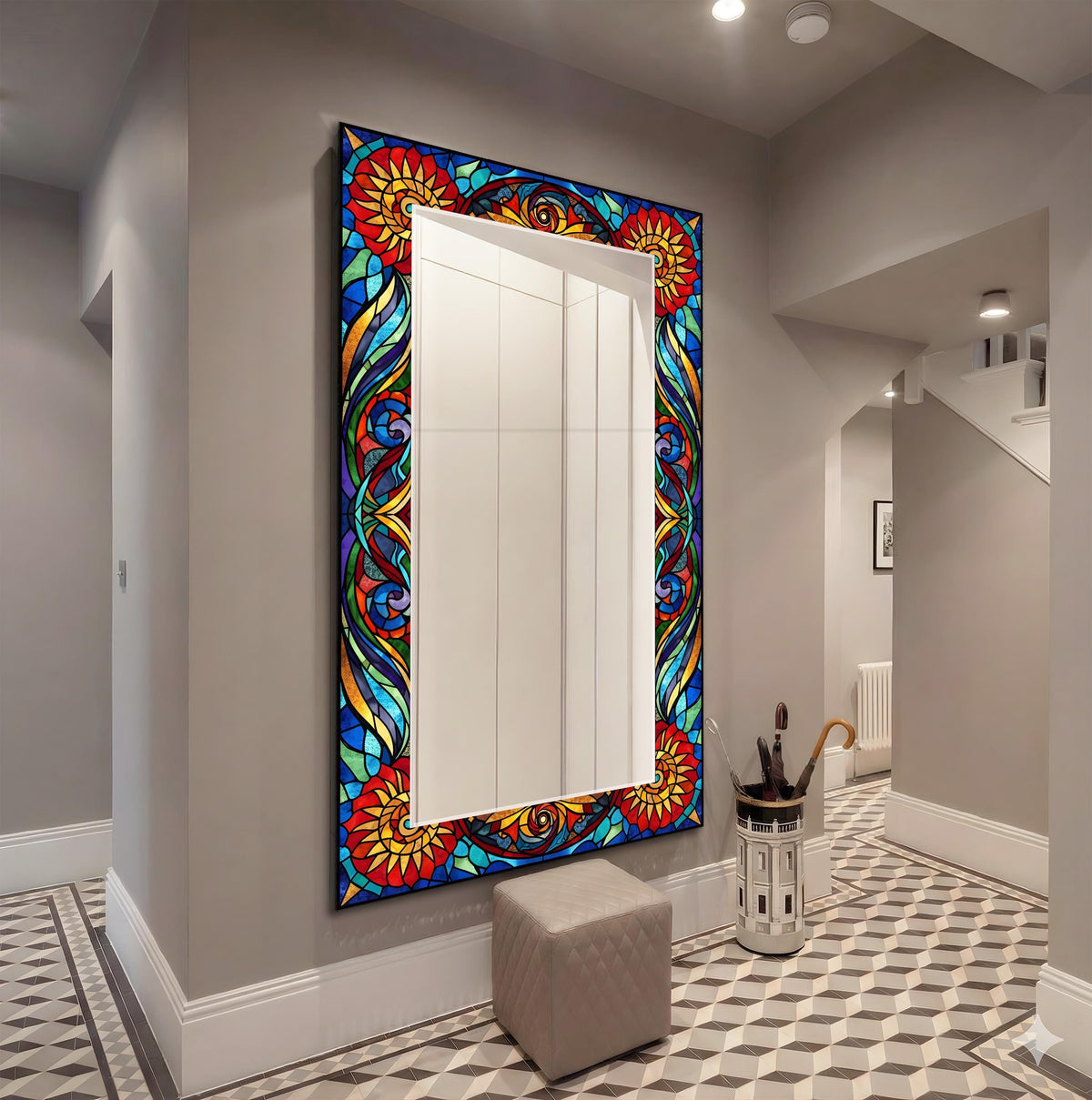 Customizable Mirror, Wall Art as Mirror | Decorative Mirror | Large Statement Mirror