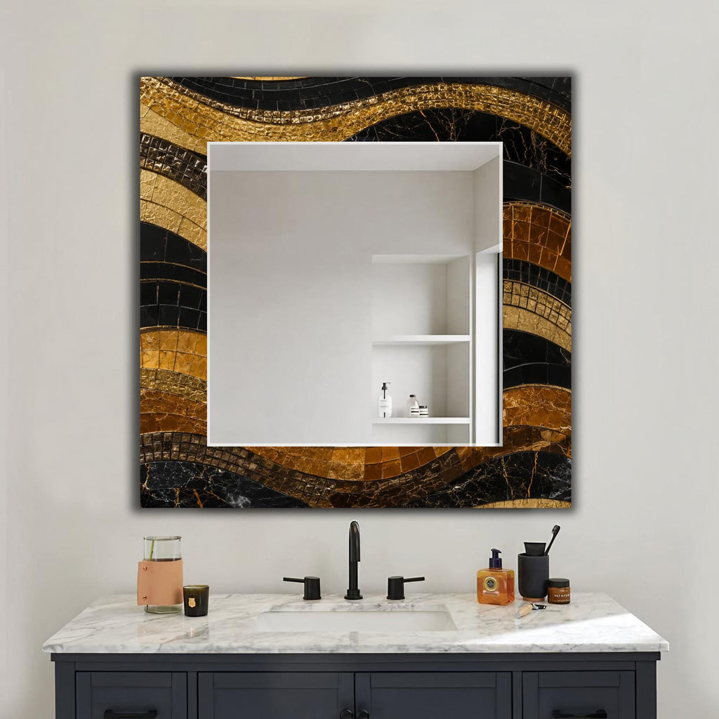 Customizable Mirror, Wall Art as Mirror | Decorative Mirror | Large Statement Mirror