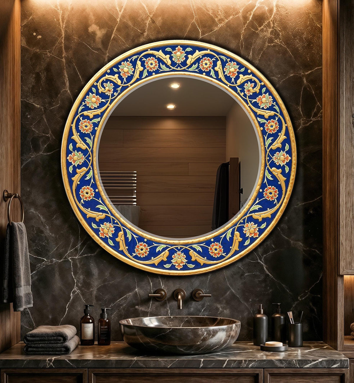Customizable Mirror, Wall Art as Mirror | Decorative Mirror | Large Statement Mirror