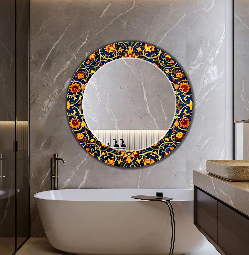Customizable Mirror, Wall Art as Mirror | Decorative Mirror | Large Statement Mirror