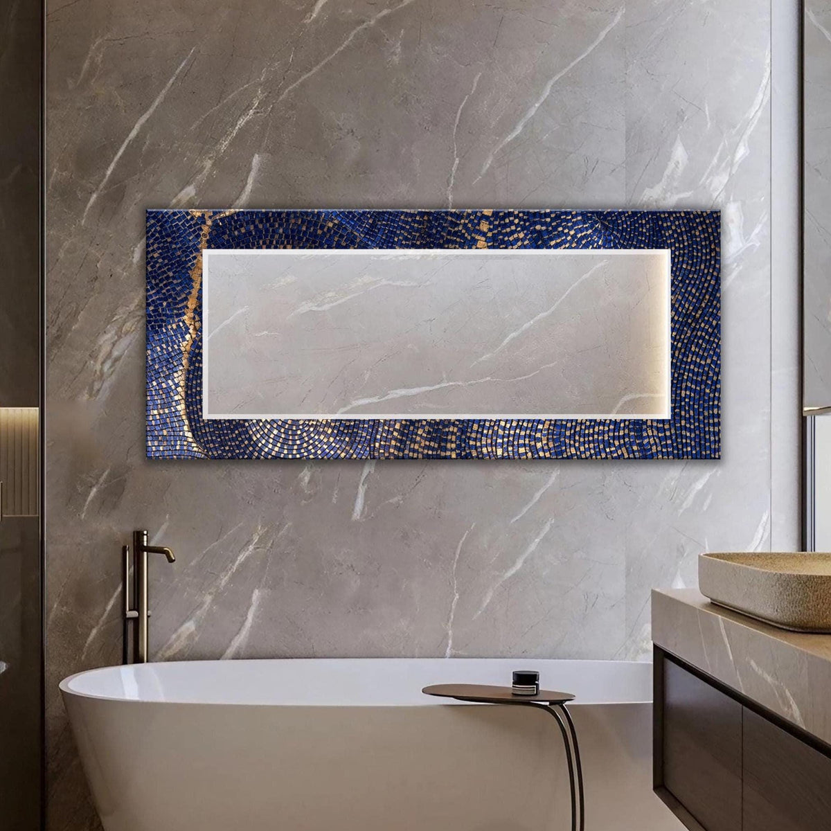Customizable Mirror, Wall Art as Mirror | Decorative Mirror | Large Statement Mirror
