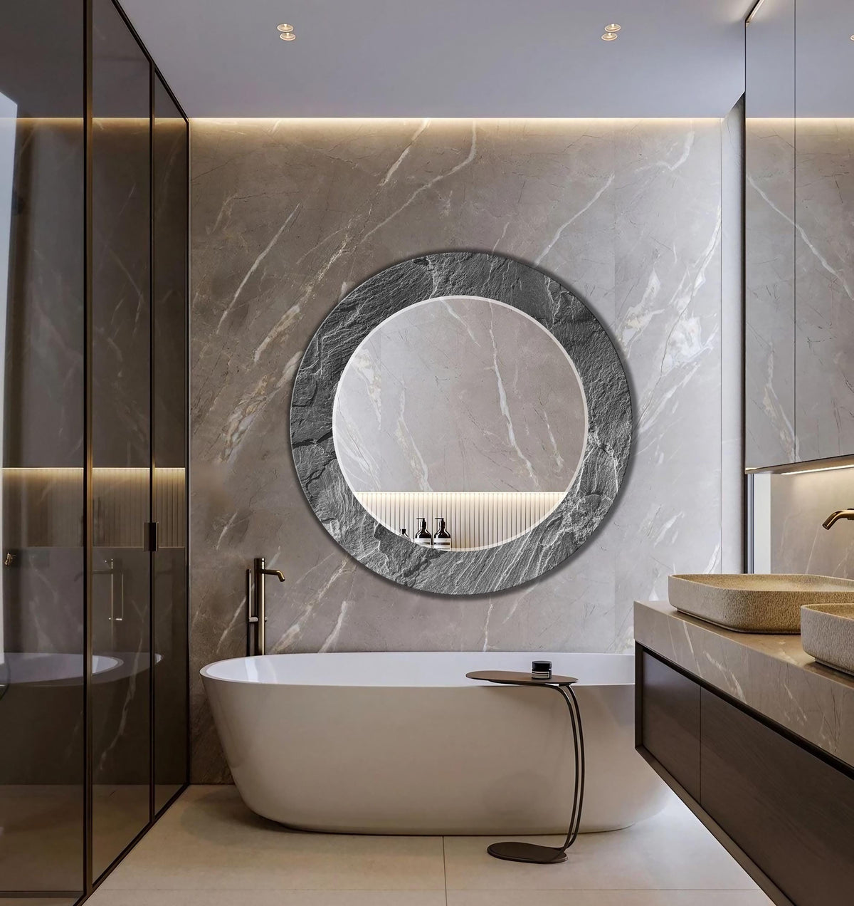 Customizable Mirror, Wall Art as Mirror | Decorative Mirror | Large Statement Mirror
