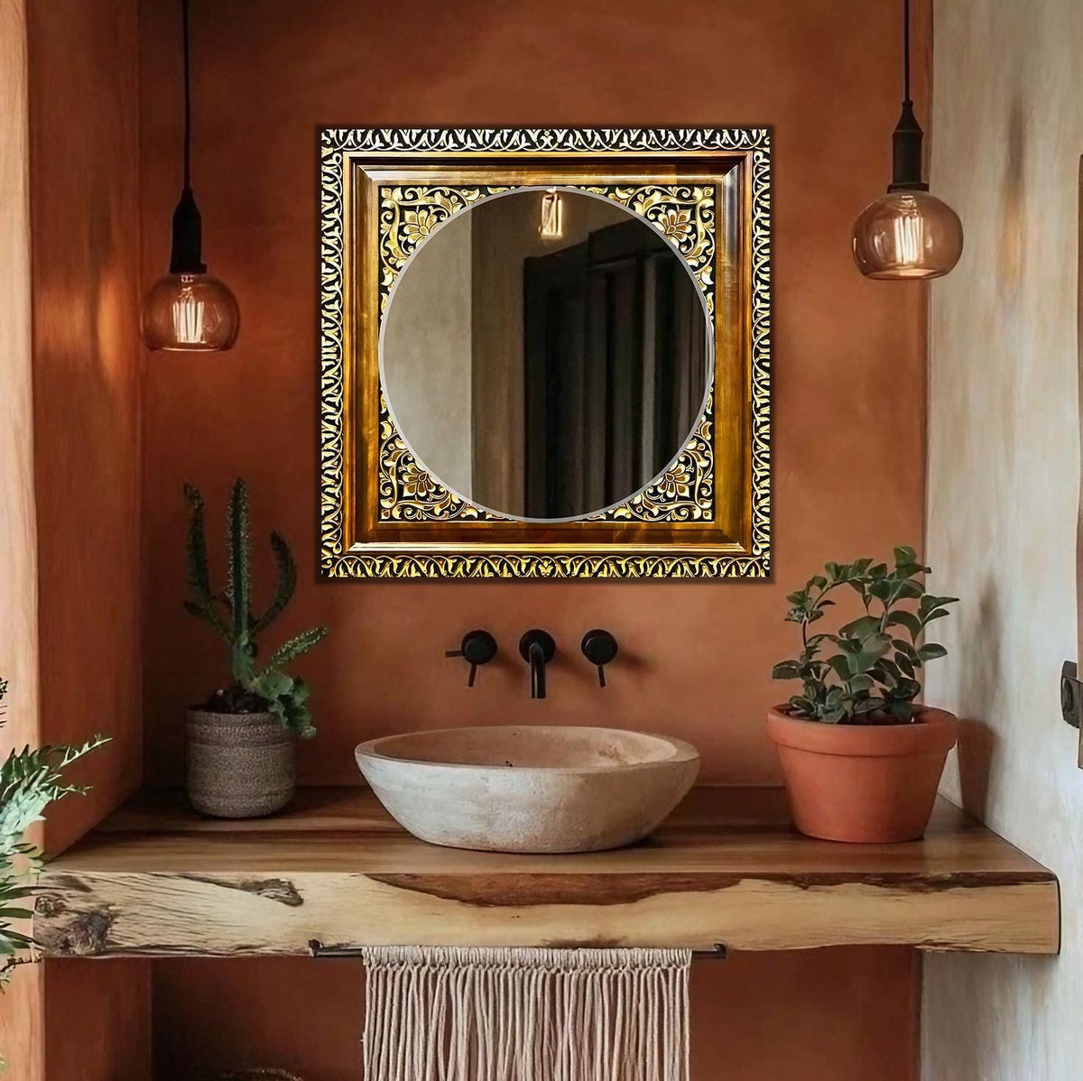 Customizable Mirror, Wall Art as Mirror | Decorative Mirror | Large Statement Mirror