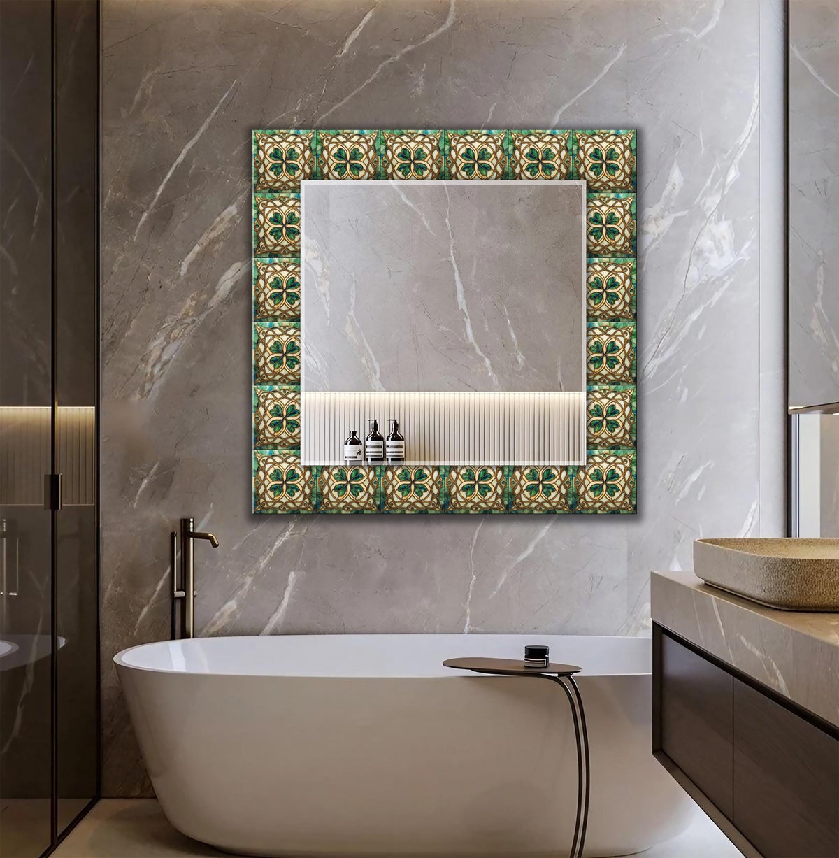 Customizable Mirror, Wall Art as Mirror | Decorative Mirror | Large Statement Mirror