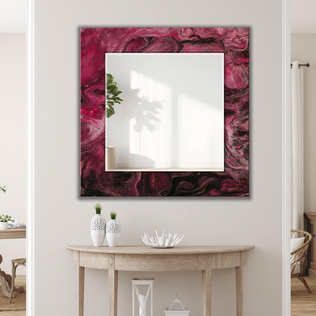 Customizable Mirror, Wall Art as Mirror | Decorative Mirror | Large Statement Mirror