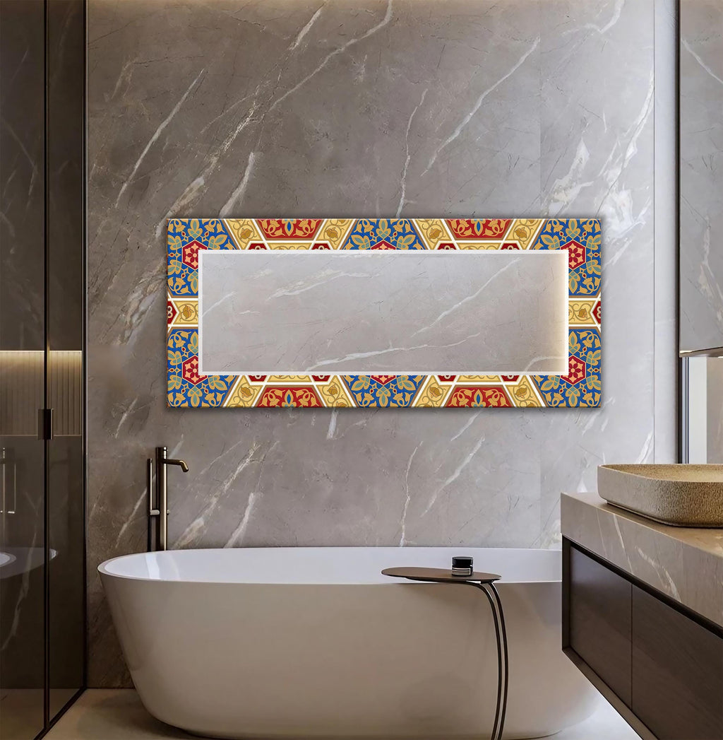 Customizable Mirror, Wall Art as Mirror | Decorative Mirror | Large Statement Mirror