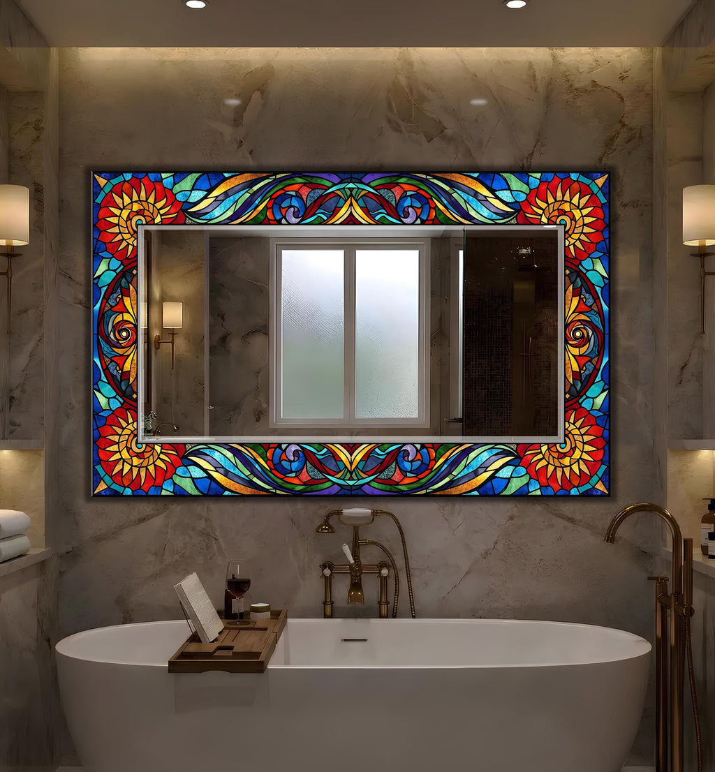 Customizable Mirror, Wall Art as Mirror | Decorative Mirror | Large Statement Mirror