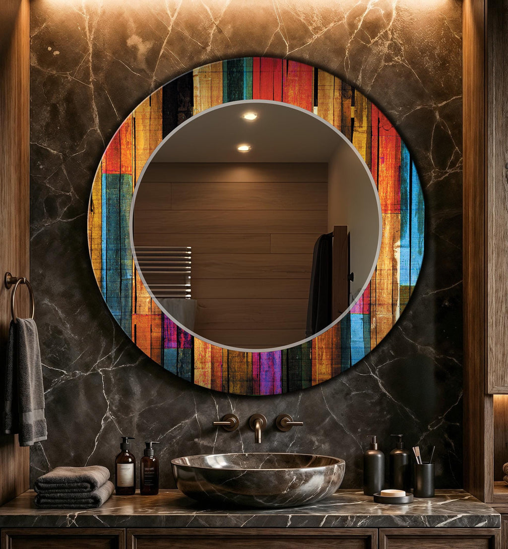 Customizable Mirror, Wall Art as Mirror | Decorative Mirror | Large Statement Mirror