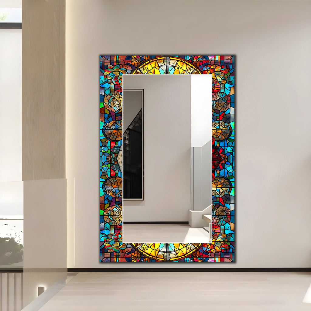 Customizable Mirror, Wall Art as Mirror | Decorative Mirror | Large Statement Mirror