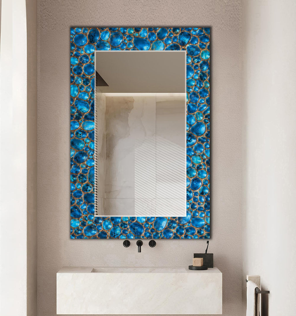 Customizable Mirror, Wall Art as Mirror | Decorative Mirror | Large Statement Mirror