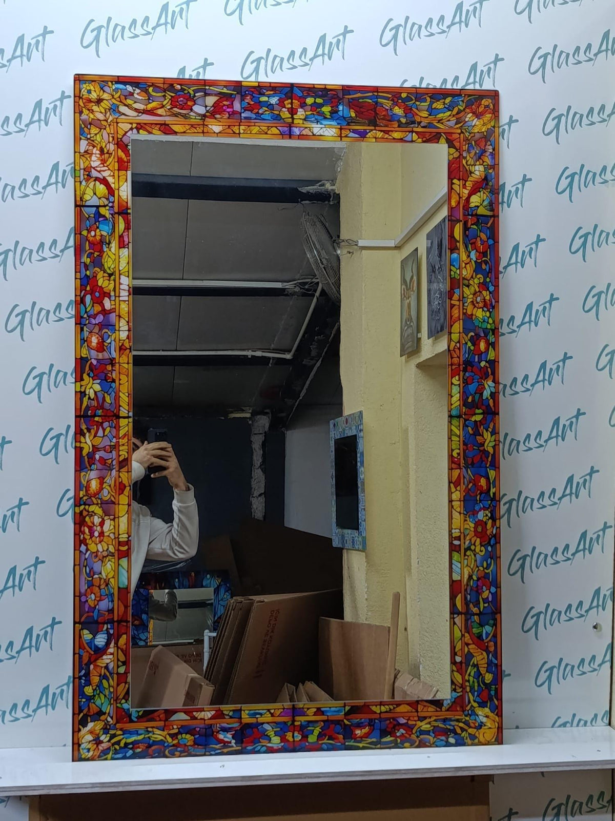 Customizable Mirror, Wall Art as Mirror | Decorative Mirror | Large Statement Mirror