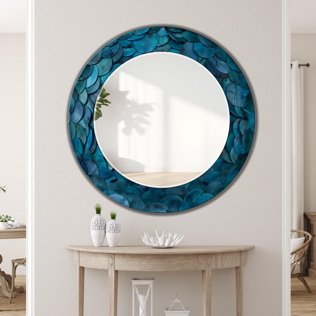 Customizable Mirror, Wall Art as Mirror | Decorative Mirror | Large Statement Mirror