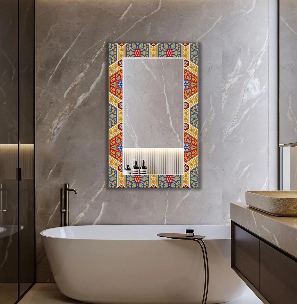 Customizable Mirror, Wall Art as Mirror | Decorative Mirror | Large Statement Mirror