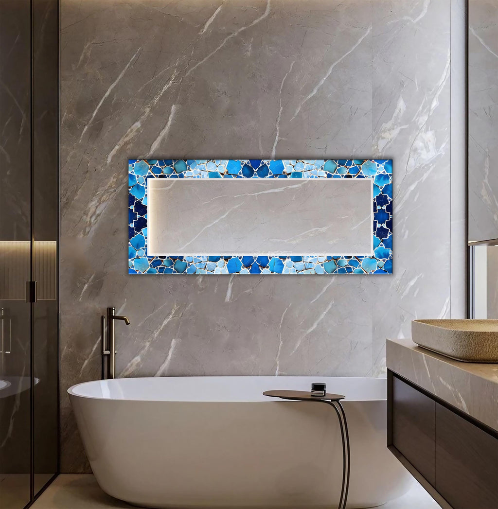 Customizable Mirror, Wall Art as Mirror | Decorative Mirror | Large Statement Mirror