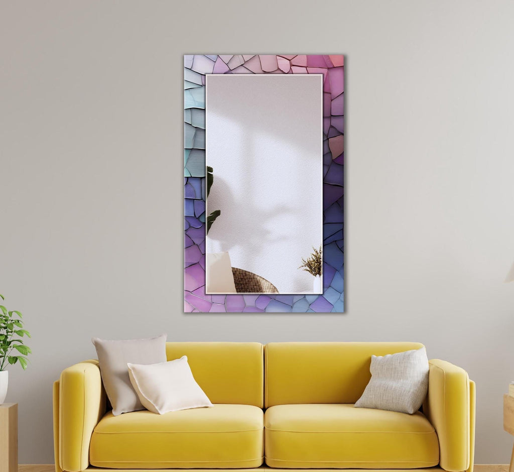 Customizable Mirror, Wall Art as Mirror | Decorative Mirror | Large Statement Mirror