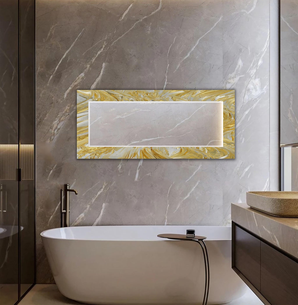 Customizable Mirror, Wall Art as Mirror | Decorative Mirror | Large Statement Mirror