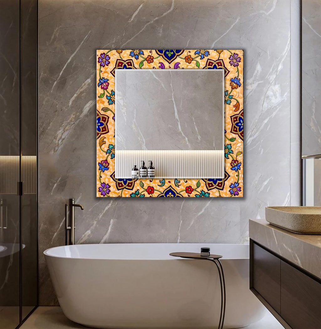 Customizable Mirror, Wall Art as Mirror | Decorative Mirror | Large Statement Mirror