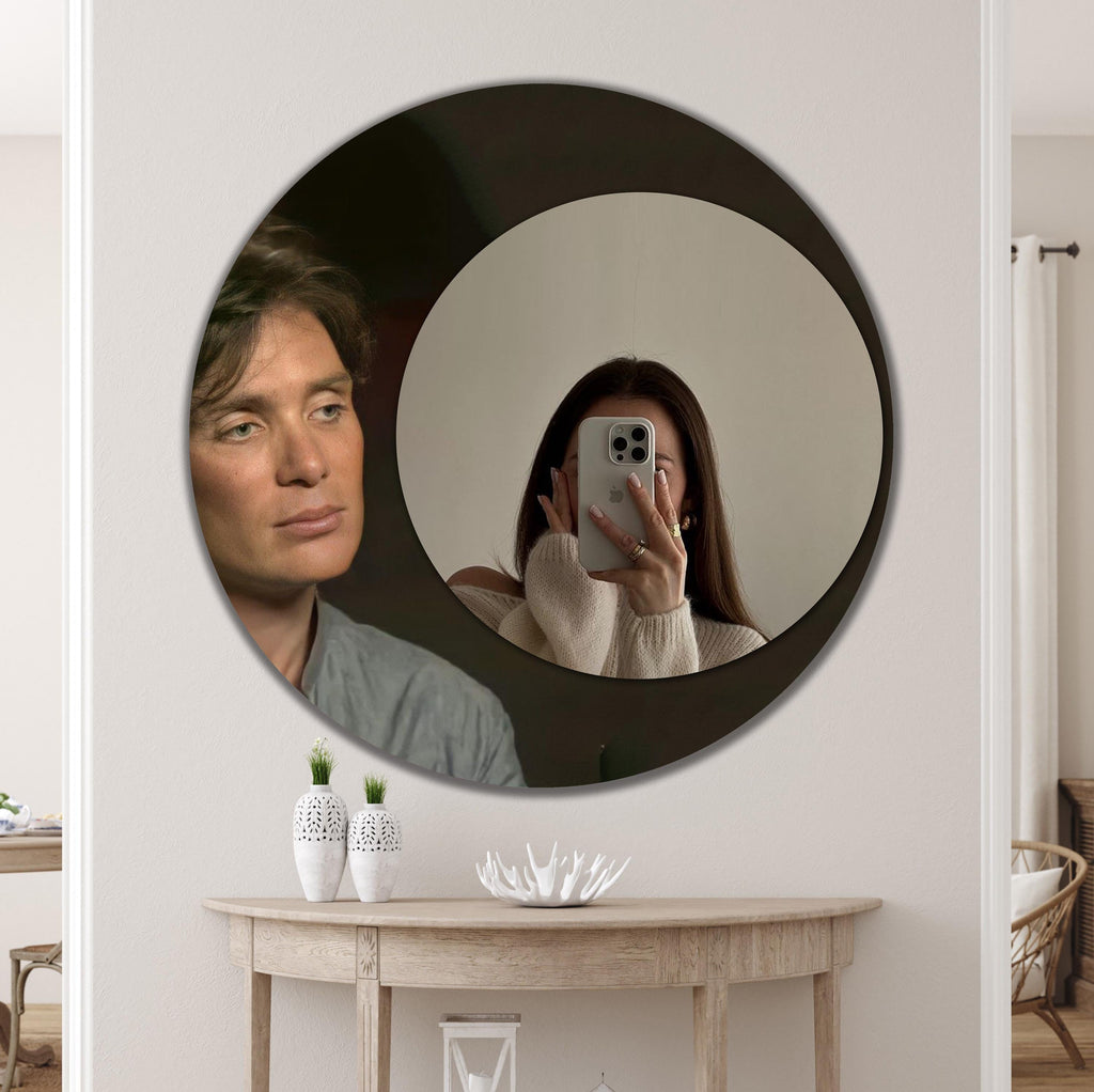 Customizable Mirror, Wall Art as Mirror | Decorative Mirror | Large Statement Mirror