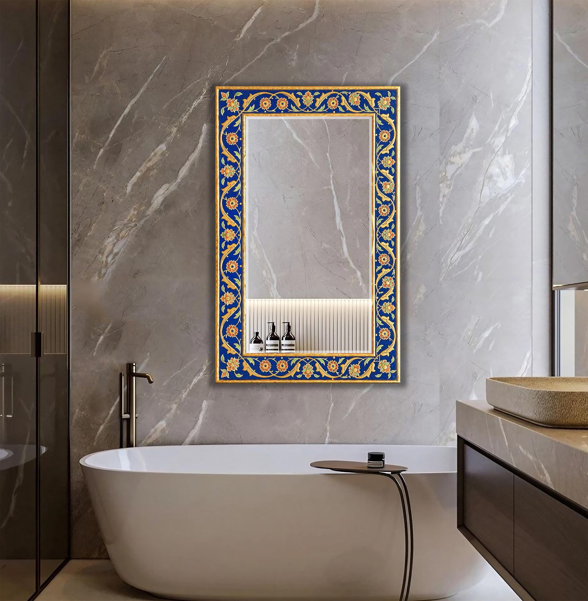 Customizable Mirror, Wall Art as Mirror | Decorative Mirror | Large Statement Mirror