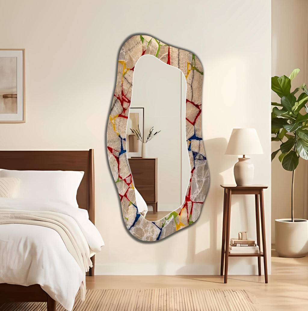 Customizable Mirror, Wall Art as Mirror | Decorative Mirror | Large Statement Mirror