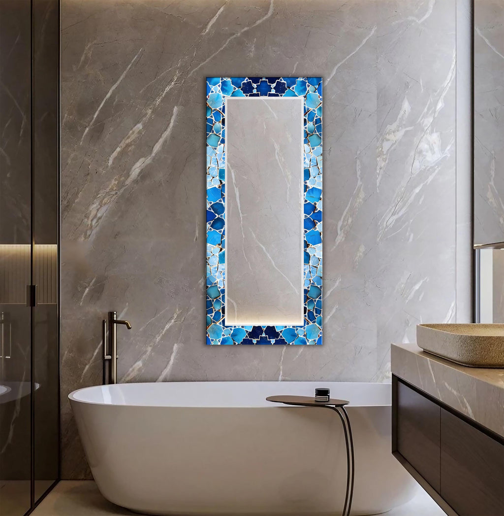 Customizable Mirror, Wall Art as Mirror | Decorative Mirror | Large Statement Mirror