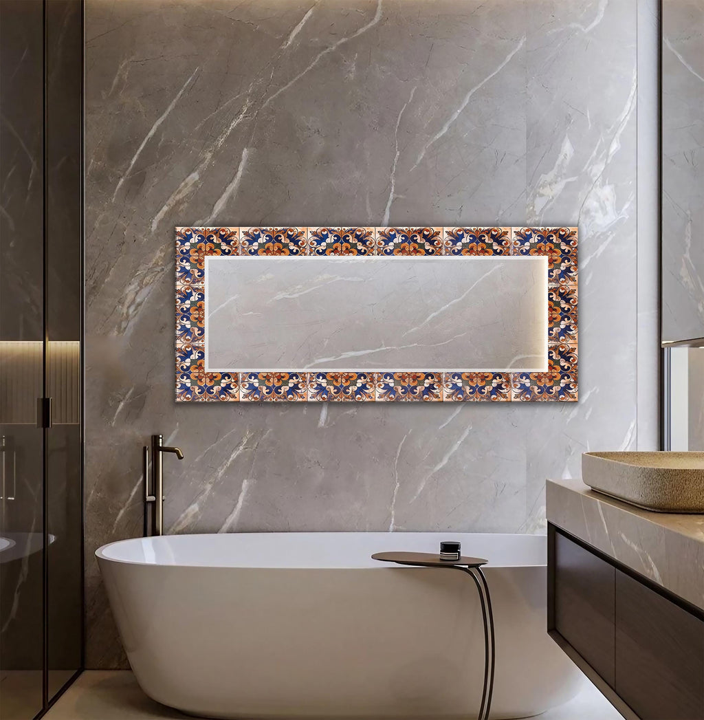 Customizable Mirror, Wall Art as Mirror | Decorative Mirror | Large Statement Mirror