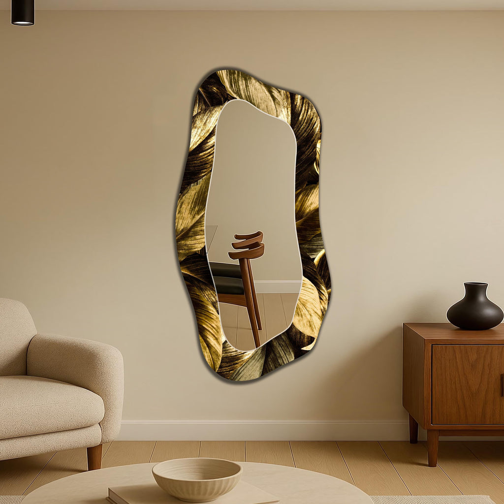 Customizable Mirror, Wall Art as Mirror | Decorative Mirror | Large Statement Mirror