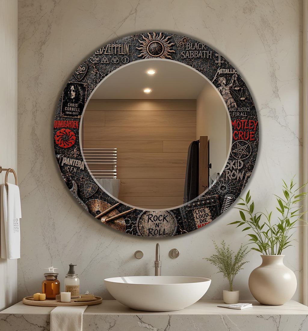 Customizable Mirror, Wall Art as Mirror | Decorative Mirror | Large Statement Mirror