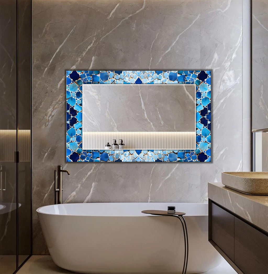 Customizable Mirror, Wall Art as Mirror | Decorative Mirror | Large Statement Mirror