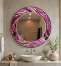 Customizable Mirror, Wall Art as Mirror | Decorative Mirror | Large Statement Mirror