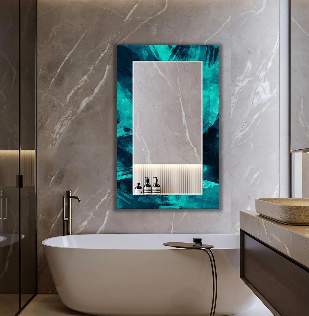 Customizable Mirror, Wall Art as Mirror | Decorative Mirror | Large Statement Mirror