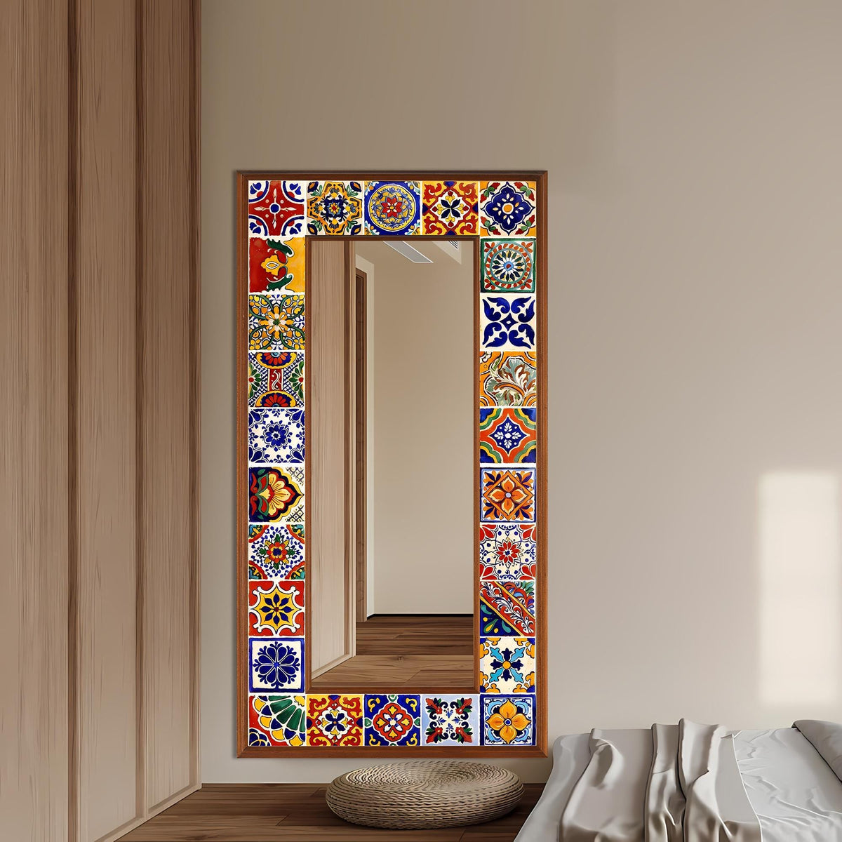 Customizable Mirror, Wall Art as Mirror | Decorative Mirror | Large Statement Mirror