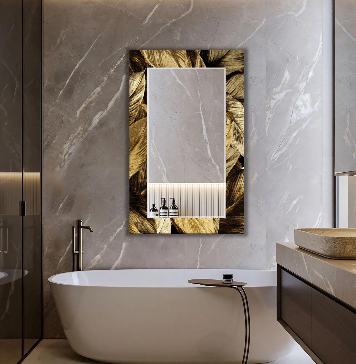 Customizable Mirror, Wall Art as Mirror | Decorative Mirror | Large Statement Mirror