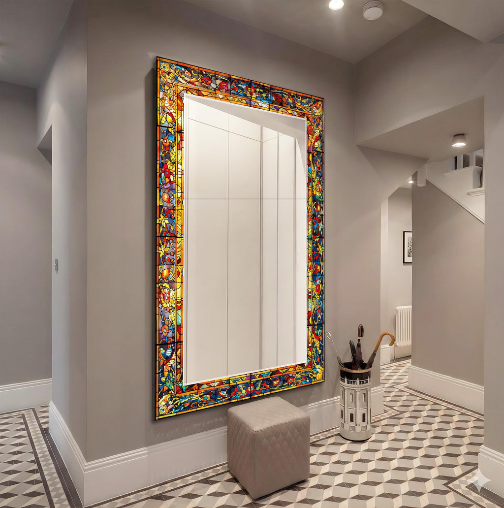 Customizable Mirror, Wall Art as Mirror | Decorative Mirror | Large Statement Mirror