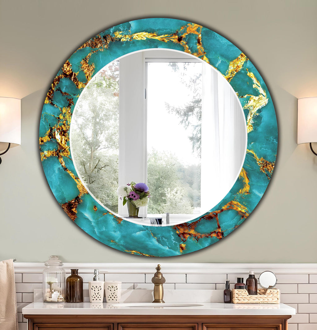 Customizable Mirror, Wall Art as Mirror | Decorative Mirror | Large Statement Mirror